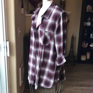 NWT Beautiful Flannel Shirt